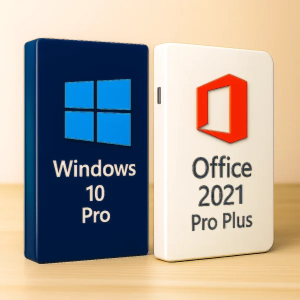 Windows 10 Pro + Office 2021 Pro Plus
