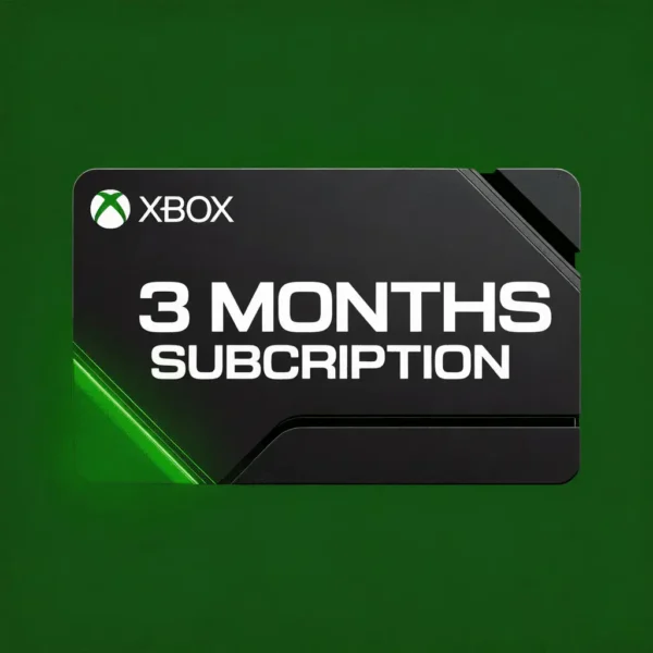 gemini-2.5-flash-image_change_1_month_to_3_months-2 Xbox Game Pass Ultimate - 3 Month Subscription Card EU