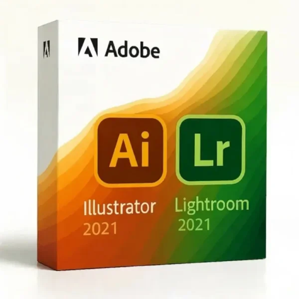 Illustrator 2021 + Lightroom 2021 (para Windows)