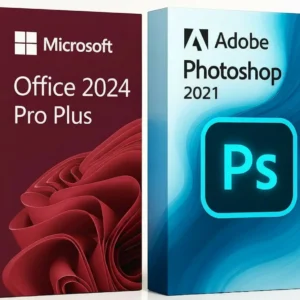 Office 2024 Pro Plus + Photoshop 2021 (para Windows)