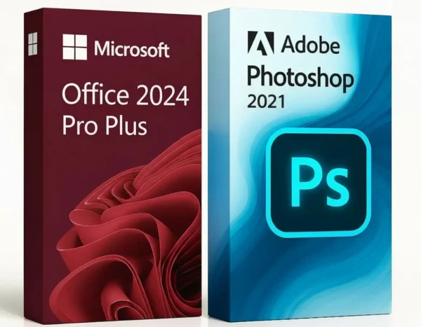 Office 2024 Pro Plus + Photoshop 2021 (para Windows)