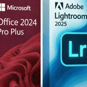 Office 2024 Pro Plus + Lightroom 2025 (Para Windows)