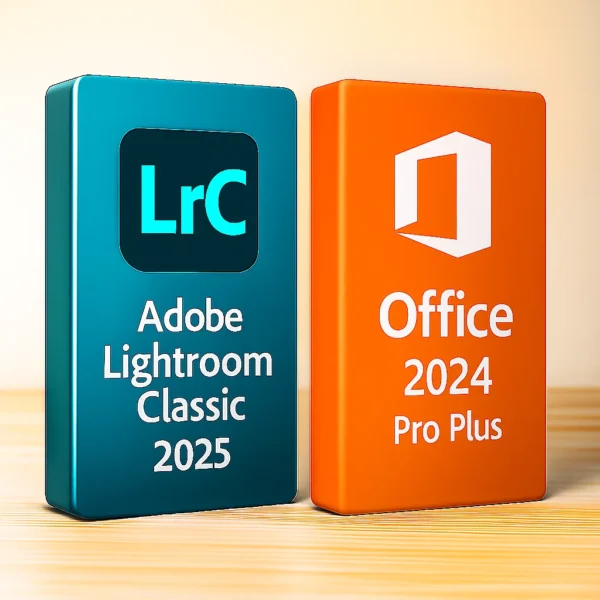 Lightroom Classic 2025 + Office 2024 Pro Plus (Para Windows)