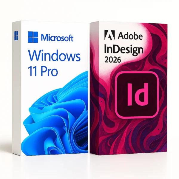 package__id26_win11pro.webp Windows 11 Pro + InDesign 2026 (para Windows)