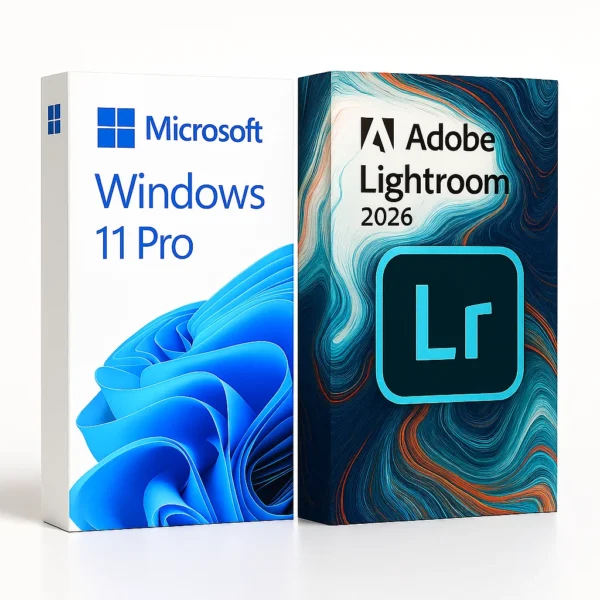 Windows 11 Pro + Lightroom 2026 (para Windows)