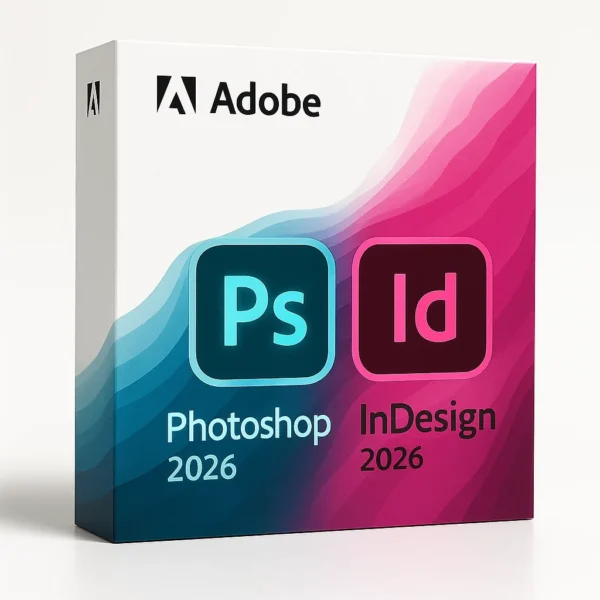Photoshop 2026 + Indesign 2026 (para Windows)