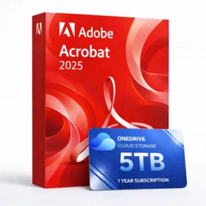 aa25_od5tb Acrobat 2025 con 5 TB OneDrive durante 1 año