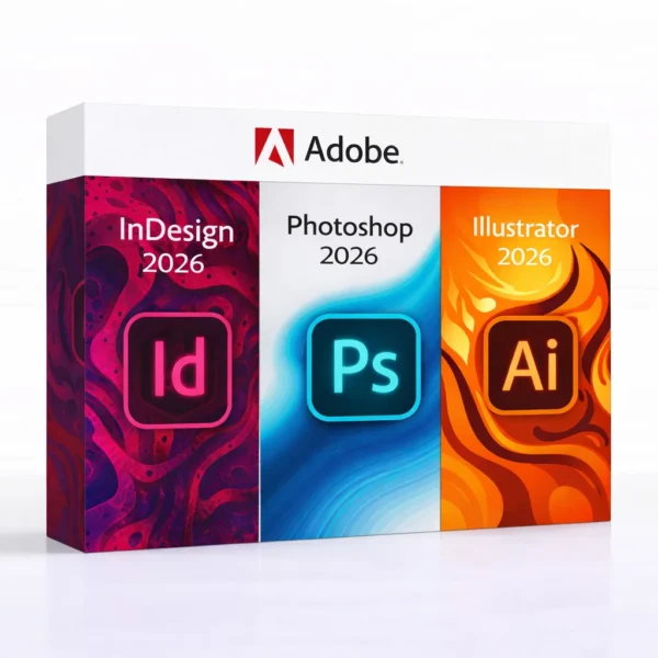 id_ps_ai InDesign 2026 + Photoshop 2026 + Illustrator 2026