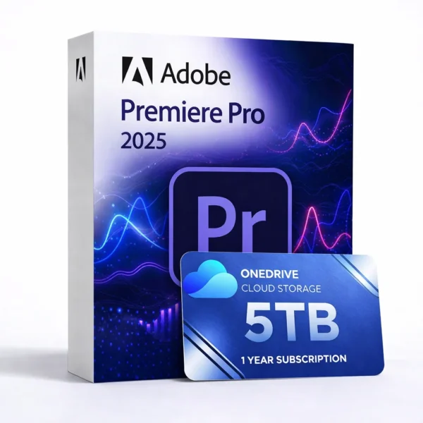 pr25_od5tb Premiere Pro 2025 con 5 TB OneDrive durante 1 año