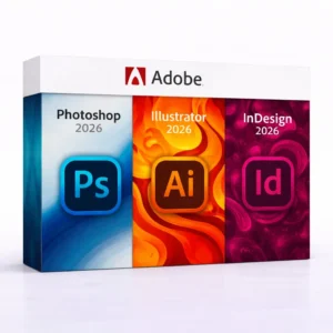 Photoshop 2026 + Illustrator 2026 + InDesign 2026