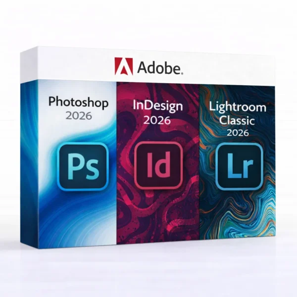 ps_id_lr Photoshop 2026 + InDesign 2026 + Lightroom Classic 2026